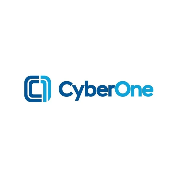 CyberOne cybersecurity platform logo featuring secure digital asset management branding